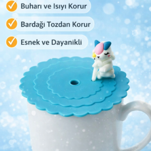 silikon bardak kapağı – İçecekleriniz daha uzun süre sıcak ve temiz